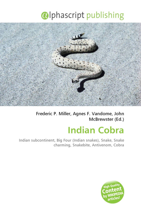 Könyv Indian Cobra Agnes F. Vandome