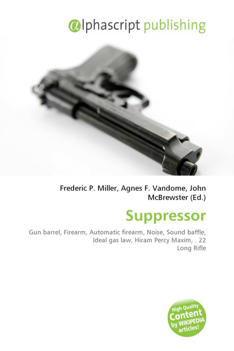 Könyv Suppressor Agnes F. Vandome