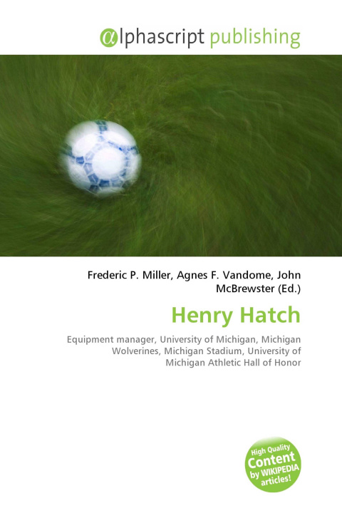 Kniha Henry Hatch Agnes F. Vandome