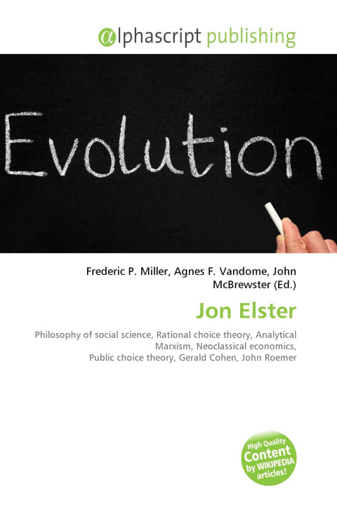 Kniha Jon Elster Agnes F. Vandome