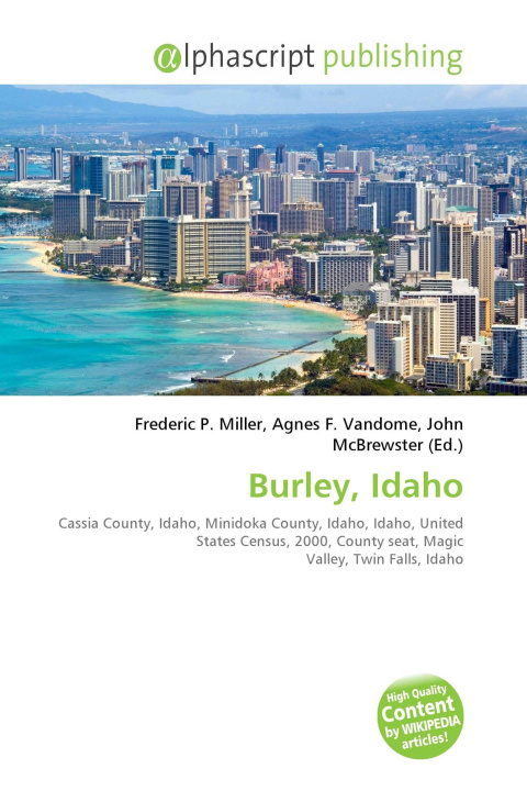 Knjiga Burley, Idaho Agnes F. Vandome