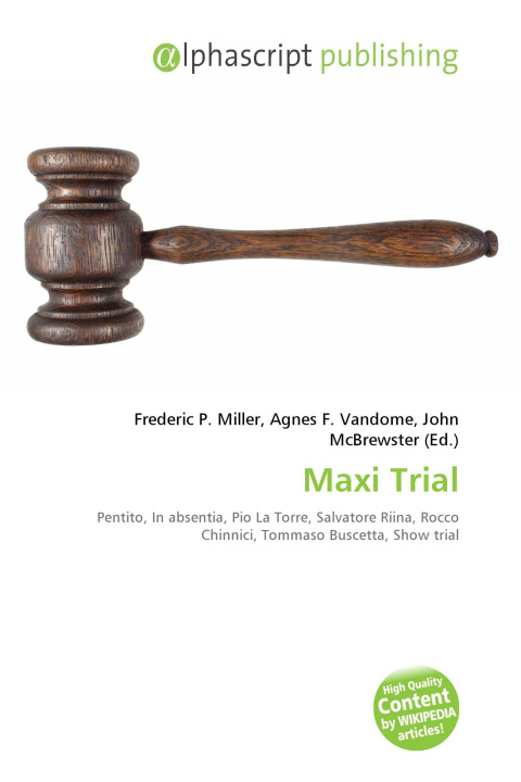 Kniha Maxi Trial Agnes F. Vandome
