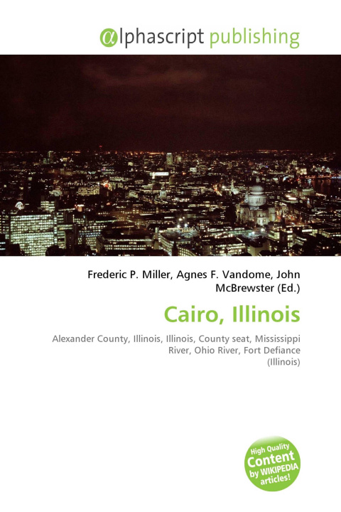 Kniha Cairo, Illinois Agnes F. Vandome