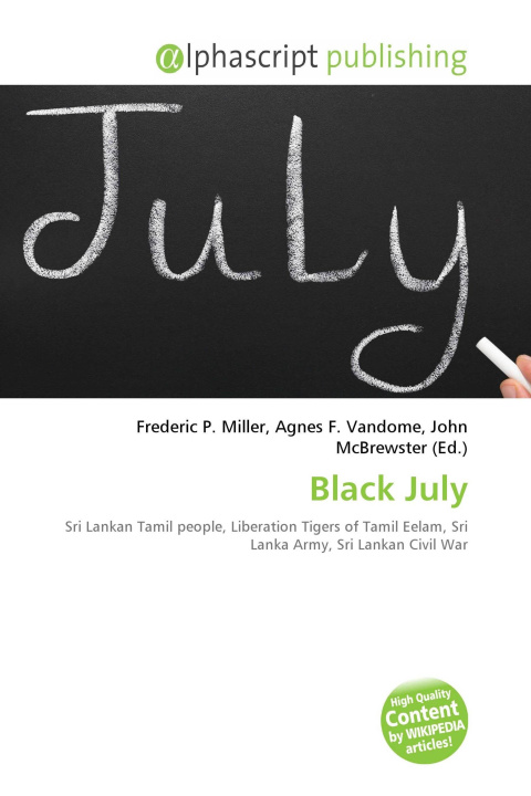 Kniha Black July Agnes F. Vandome