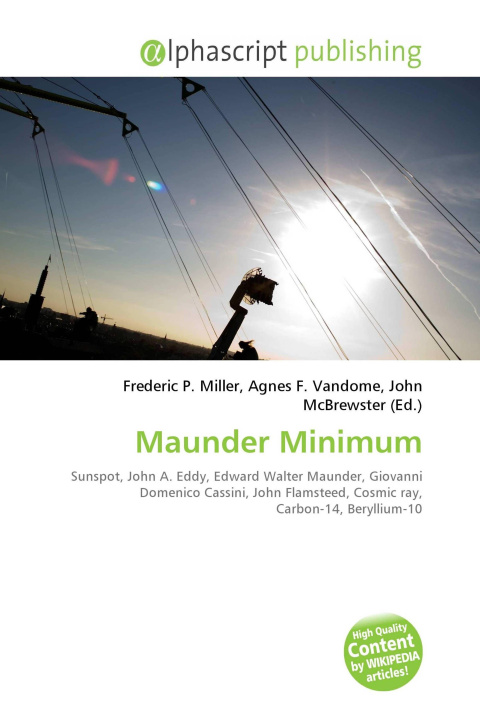 Kniha Maunder Minimum Agnes F. Vandome