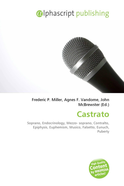 Kniha Castrato Agnes F. Vandome