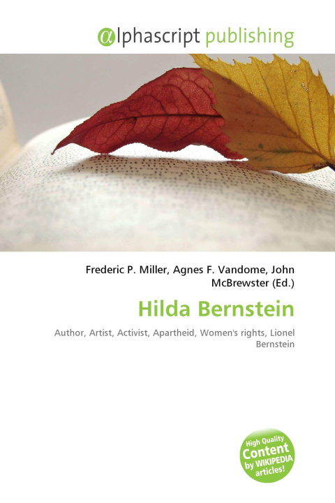 Kniha Hilda Bernstein Agnes F. Vandome