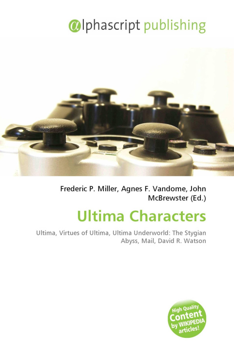 Knjiga Ultima Characters Agnes F. Vandome