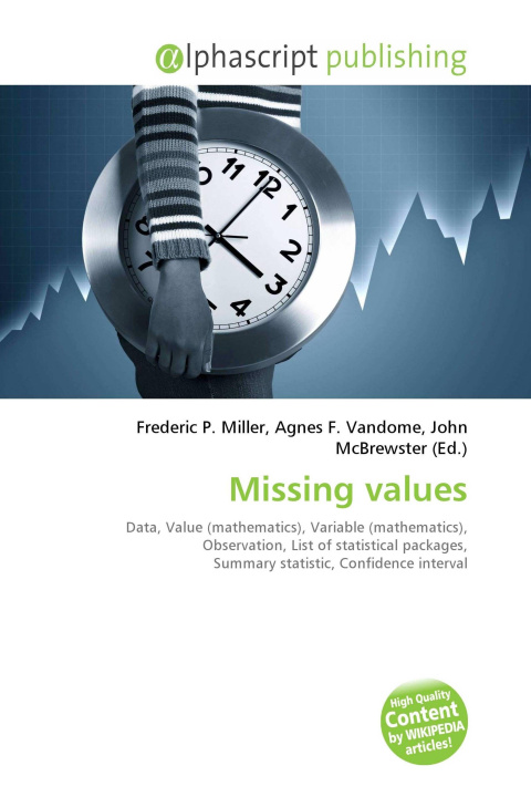 Könyv Missing values Agnes F. Vandome