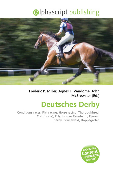 Kniha Deutsches Derby Agnes F. Vandome
