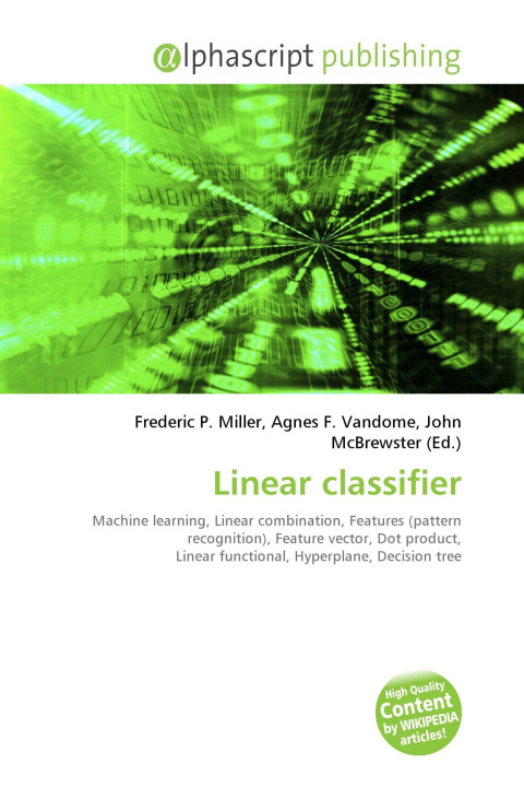 Kniha Linear classifier Agnes F. Vandome