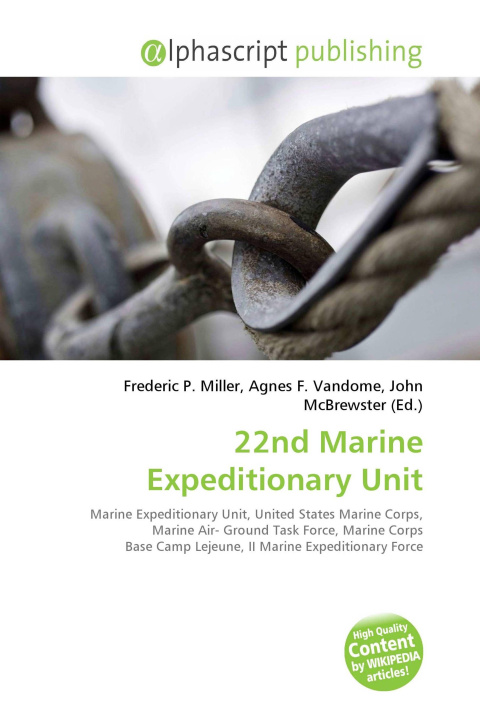 Kniha 22nd Marine Expeditionary Unit Agnes F. Vandome