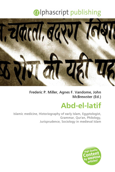 Kniha Abd-el-latif Agnes F. Vandome