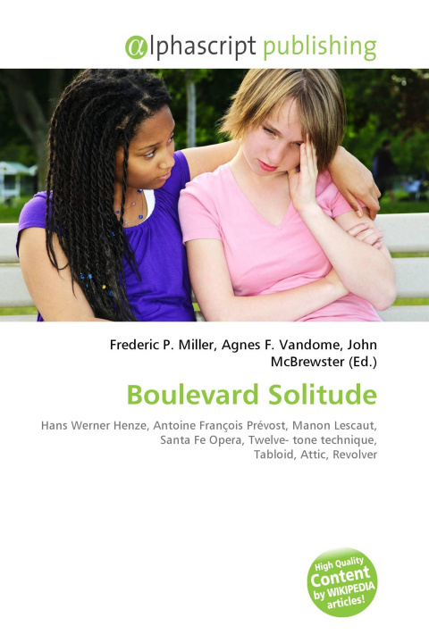 Knjiga Boulevard Solitude Agnes F. Vandome