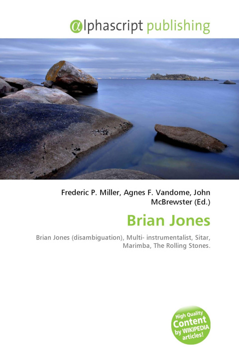 Kniha Brian Jones Agnes F. Vandome