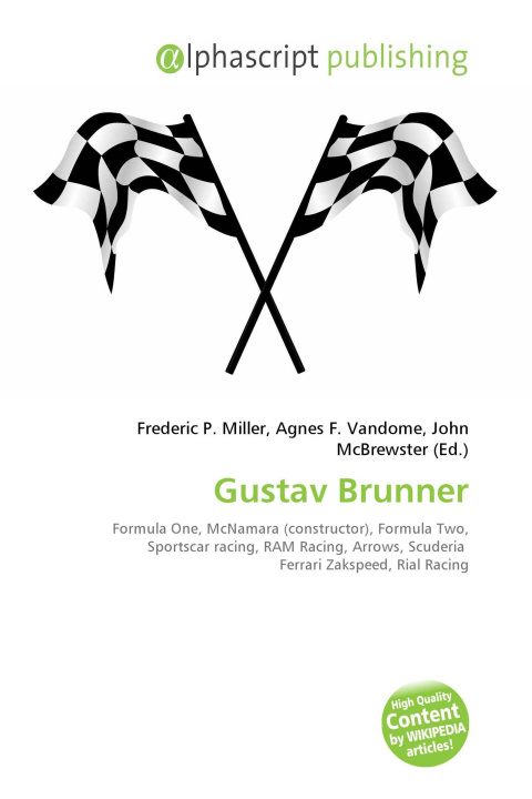 Kniha Gustav Brunner Agnes F. Vandome