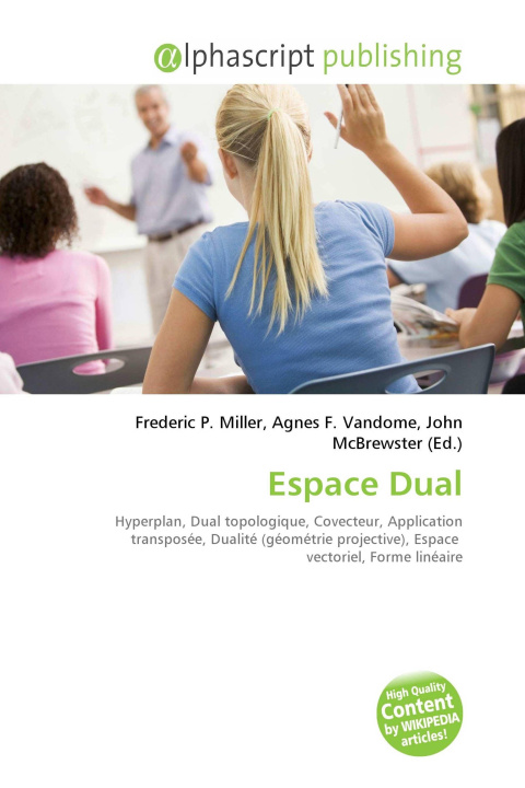 Kniha Espace Dual Agnes F. Vandome