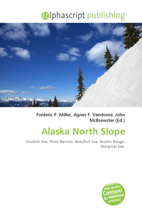 Kniha Alaska North Slope Agnes F. Vandome