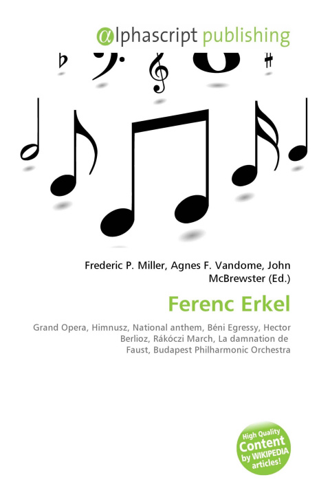 Kniha Ferenc Erkel Agnes F. Vandome