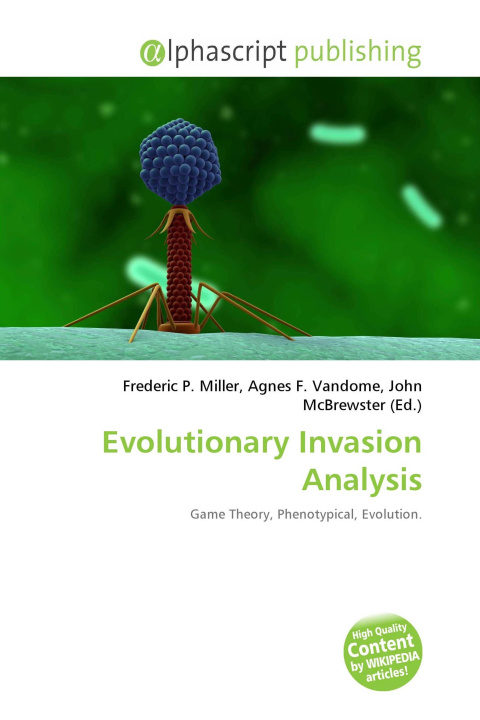 Kniha Evolutionary Invasion Analysis Agnes F. Vandome