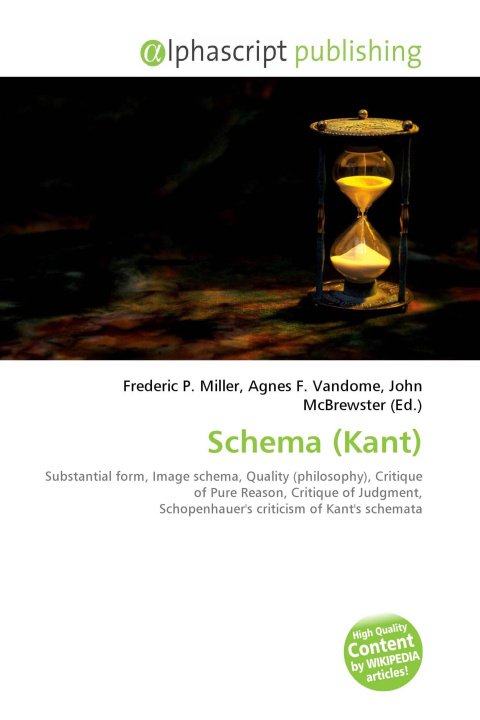Knjiga Schema (Kant) Agnes F. Vandome
