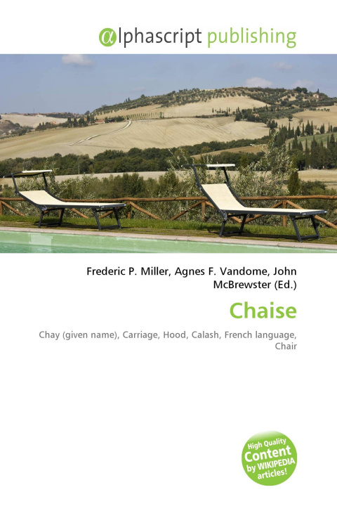 Kniha Chaise Agnes F. Vandome