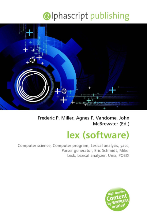 Kniha lex (software) Agnes F. Vandome