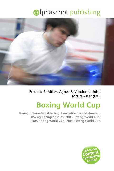 Kniha Boxing World Cup Agnes F. Vandome