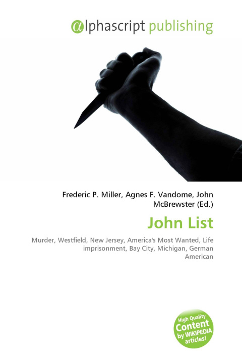 Kniha John List Agnes F. Vandome