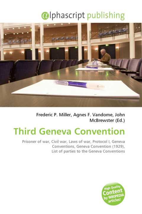 Kniha Third Geneva Convention Agnes F. Vandome