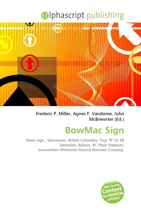 Kniha BowMac Sign Agnes F. Vandome