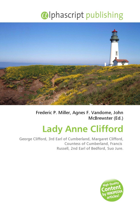Kniha Lady Anne Clifford Agnes F. Vandome
