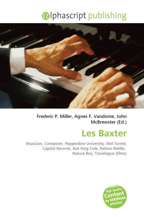 Kniha Les Baxter Agnes F. Vandome