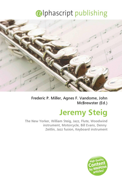 Kniha Jeremy Steig Agnes F. Vandome