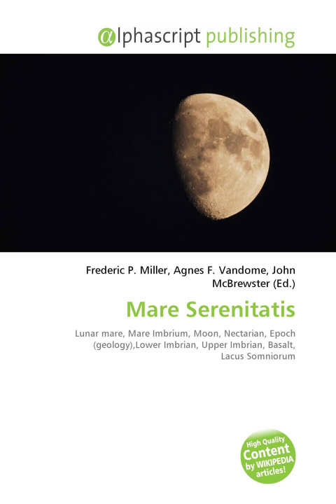 Kniha Mare Serenitatis Agnes F. Vandome