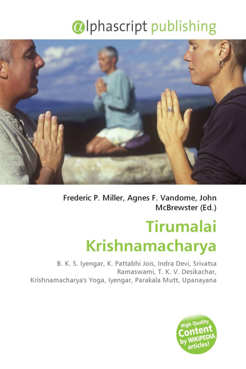 Kniha Tirumalai Krishnamacharya Agnes F. Vandome