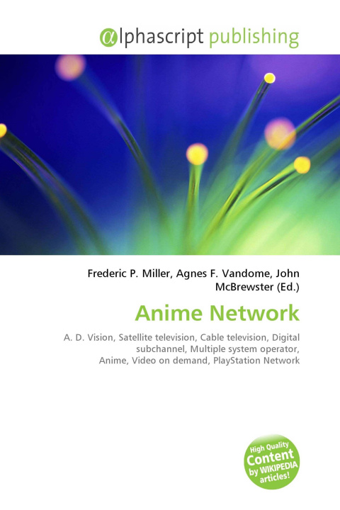 Knjiga Anime Network Agnes F. Vandome