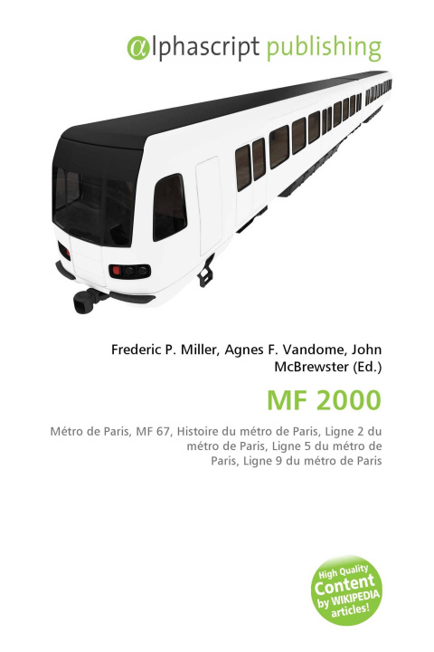 Kniha MF 2000 Agnes F. Vandome