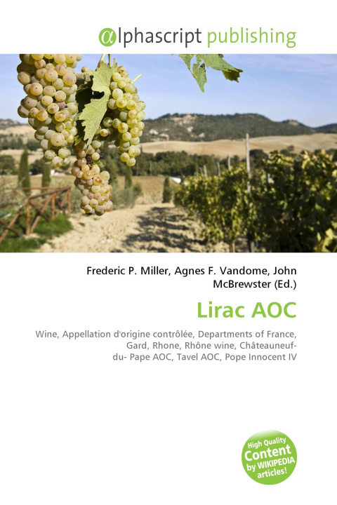 Kniha Lirac AOC Agnes F. Vandome