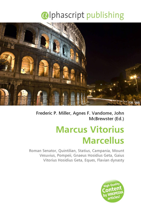 Kniha Marcus Vitorius Marcellus Agnes F. Vandome