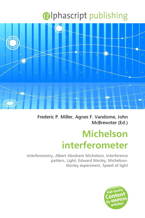 Kniha Michelson interferometer Agnes F. Vandome