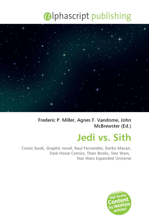 Könyv Jedi vs. Sith Agnes F. Vandome