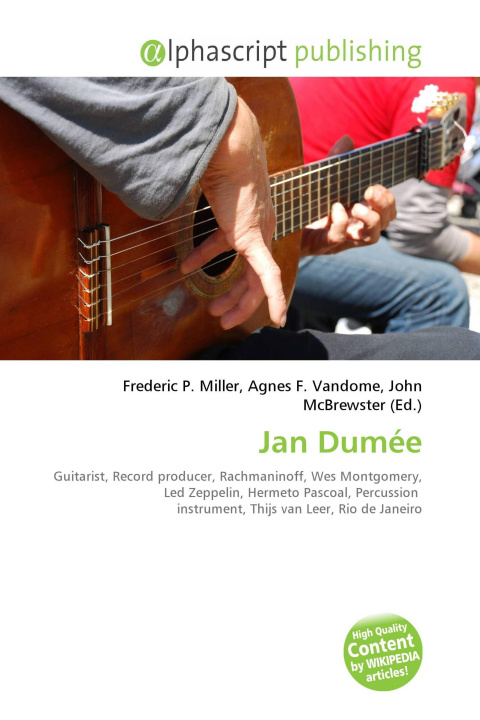 Kniha Jan Dumée Agnes F. Vandome