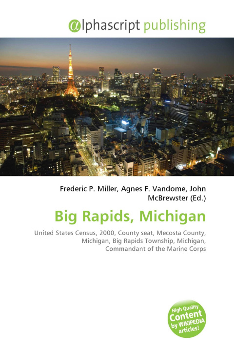 Kniha Big Rapids, Michigan Agnes F. Vandome