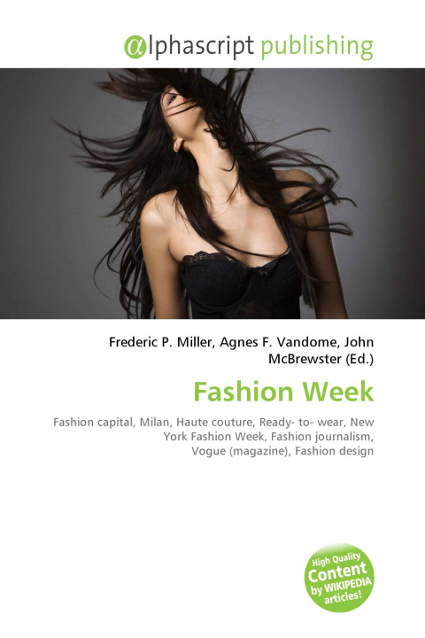 Kniha Fashion Week Agnes F. Vandome