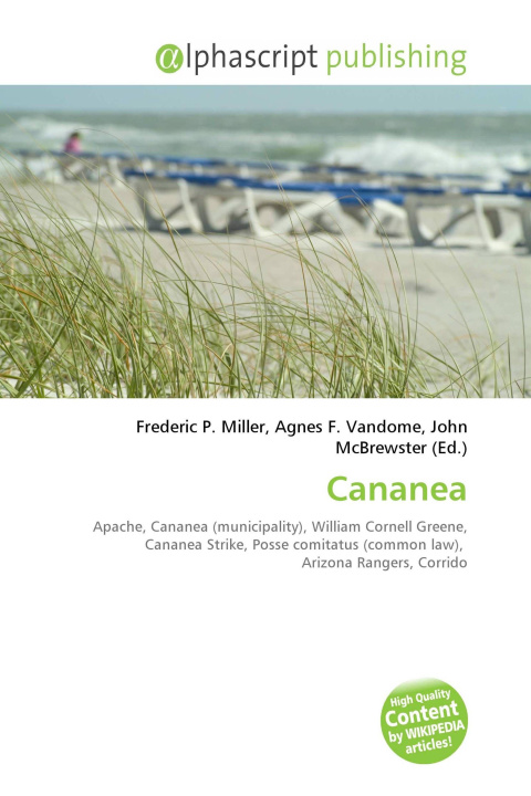 Kniha Cananea Agnes F. Vandome