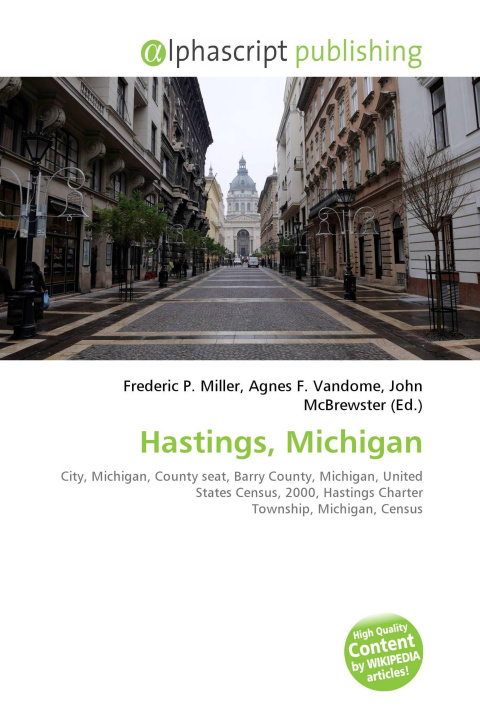 Kniha Hastings, Michigan Agnes F. Vandome