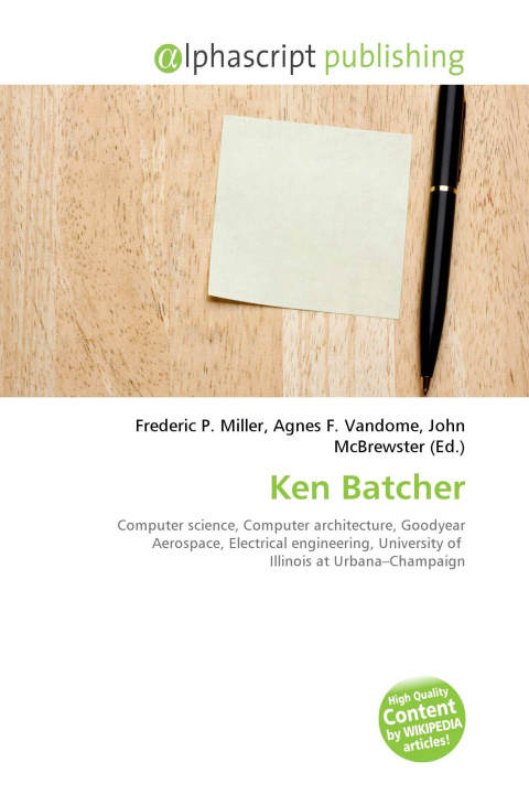 Knjiga Ken Batcher Agnes F. Vandome