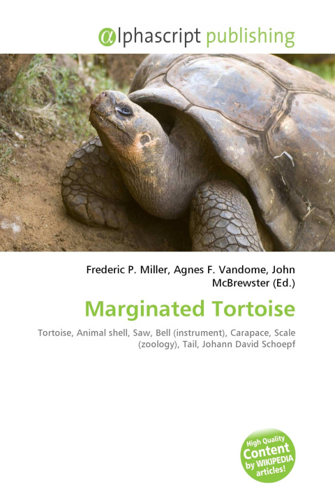 Kniha Marginated Tortoise Agnes F. Vandome