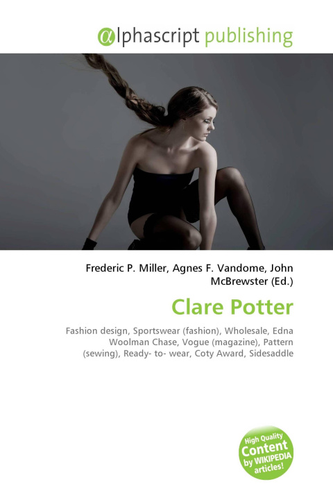 Kniha Clare Potter Agnes F. Vandome